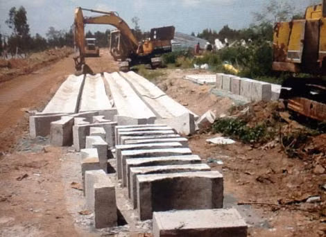 Một phần diện tích dự án được triển khai khi chưa giải quyết dứt điểm khiếu kiện.