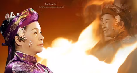 Hầu đồng giá ông Bảy. Ảnh: Phan Đăng.