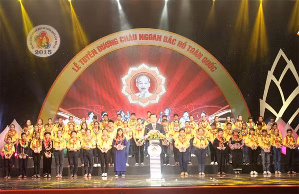 Chủ tịch nước Trương Tấn Sang phát biểu tại buổi Lễ Tuyên dương.