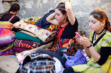 Nhiều phụ nữ Yazidi bị bắt cóc và hãm hiếp.(ảnh minh họa). Nhiều phụ nữ Yazidi bị bắt cóc và hãm hiếp.(ảnh minh họa).