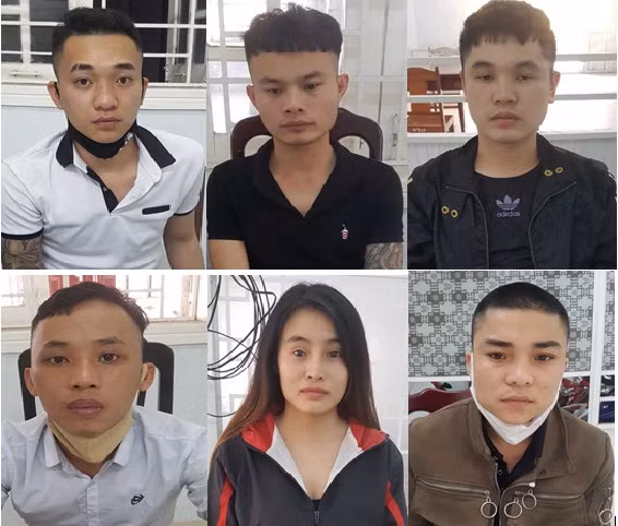 Các đối tượng bị khởi tố, bắt giam về hành vi môi giới mại dâm