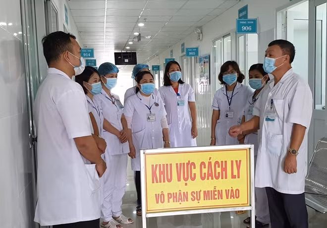 Bệnh viện 199 đã dành tầng 9 để làm khu cách ly phòng bệnh