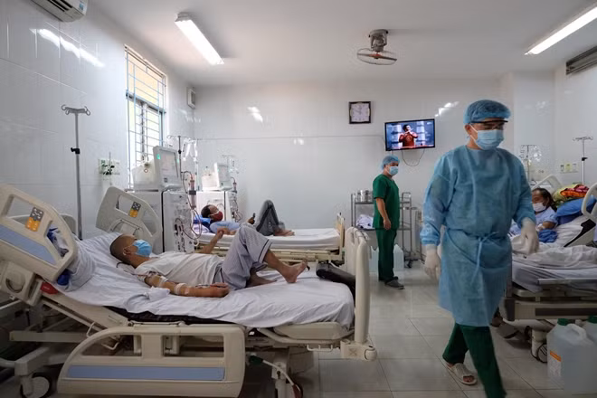 Bệnh nhân được điều trị tại Bệnh viện 199