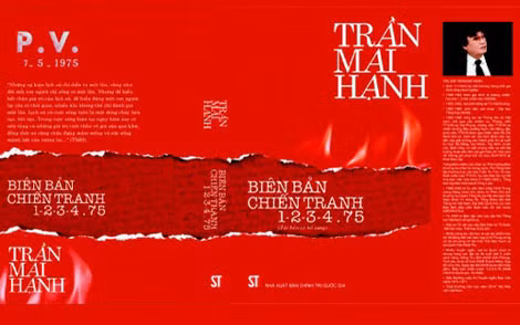 Bìa cuốn sách “Biên bản chiến tranh 1-2-3-4.75”. Bìa cuốn sách “Biên bản chiến tranh 1-2-3-4.75”.