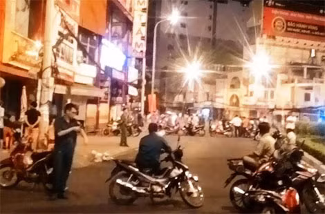 Hiện trường vụ án.