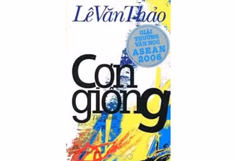 Tiểu thuyết “Cơn giông” của Nhà văn Lê Văn Thảo.