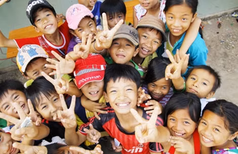 Trẻ em hôm nay, thế giới ngày mai.