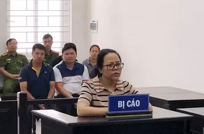 Bị cáo Triệu Ngọc Diệp.