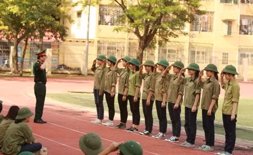 Giáo dục quốc phòng và an ninh chính thức trở thành môn học chính khóa