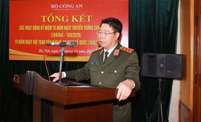 Thứ trưởng Bùi Văn Nam phát biểu tại buổi tổng kết.