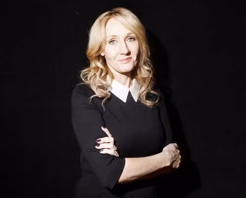 Nữ văn sĩ Joanne Rowling.