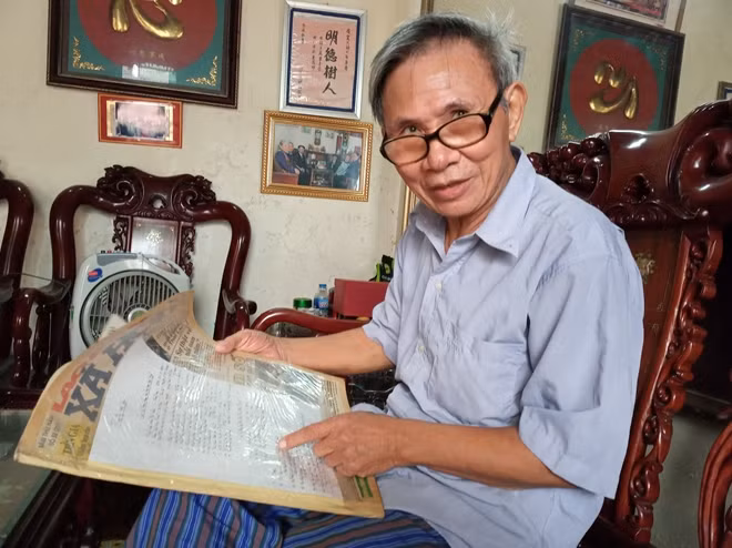 Nhà giáo ưu tú Trần Huy Thành.