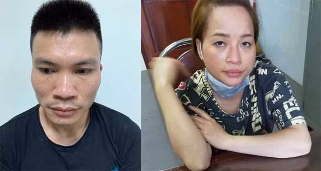 Nguyễn Trọng Hưng và Phạm Thị Hoa.