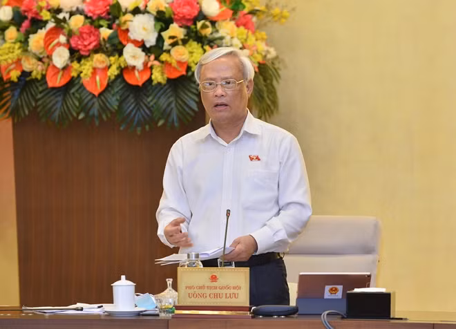 Phó Chủ tịch Quốc hội Uông Chu Lưu.
