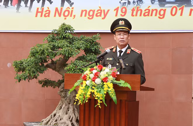 Thứ trưởng Lê Tấn Tới phát biểu chỉ đạo.