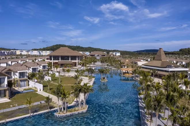 Quang cảnh khu nghỉ dưỡng New World Phu Quoc Resort.