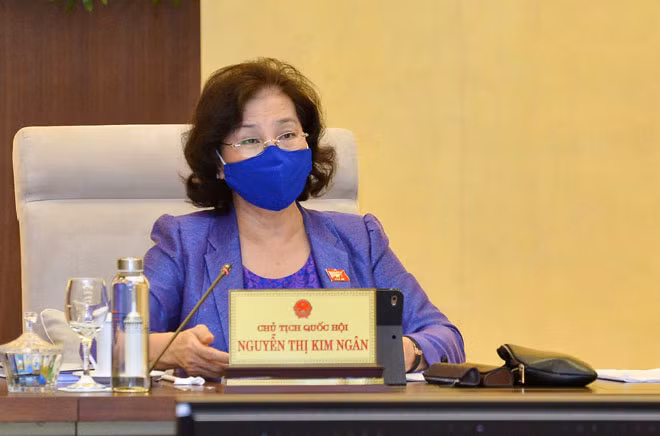 Chủ tịch Quốc hội Nguyễn Thị Kim Ngân.