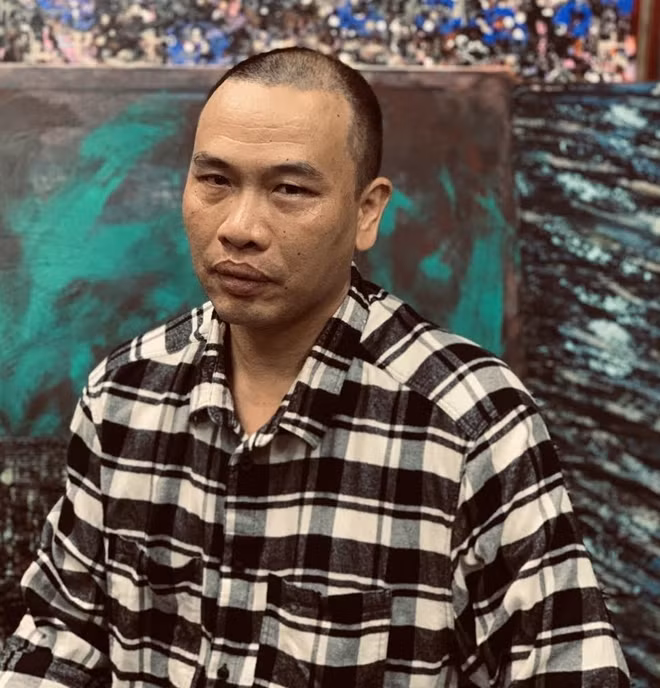 Họa sĩ Tạ Đình Khiêm.