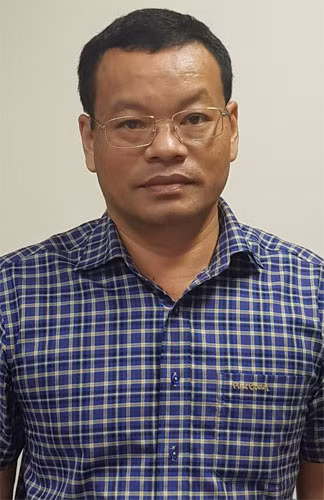 Bị can Nguyễn Mạnh Hùng.