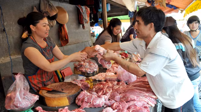 Nguồn cung dần trở lại ổn định đã làm giá thịt lợn “hạ nhiệt”.