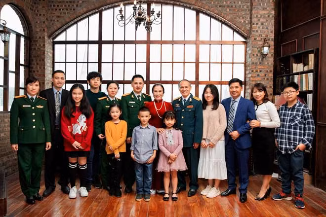 Gia đình nhạc sĩ Ngọc Khuê.