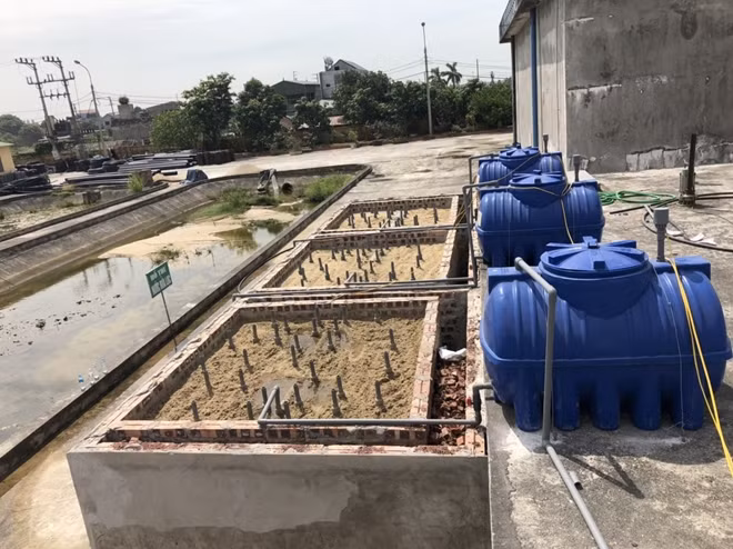 Dự án triển khai tại trạm cấp nước khu A, Kim Bảng (Hà Nam).