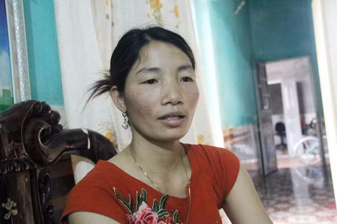 Chị Tuyên kể về con trai.