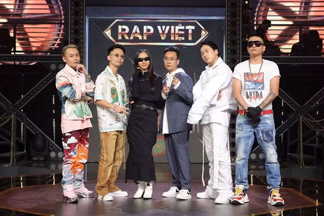 Dàn giám khảo, huấn luyện viên của chương trình "Rap Việt" là những rapper nổi tiếng.