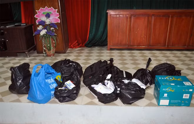 Tang vật bị thu giữ.
