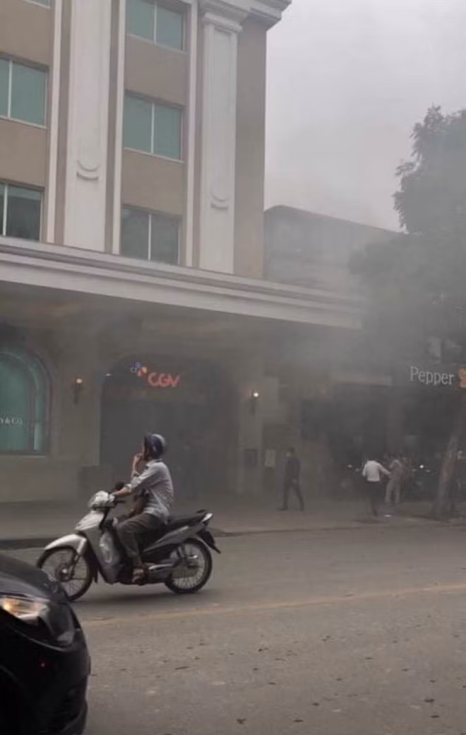 Hiện trường vụ cháy.