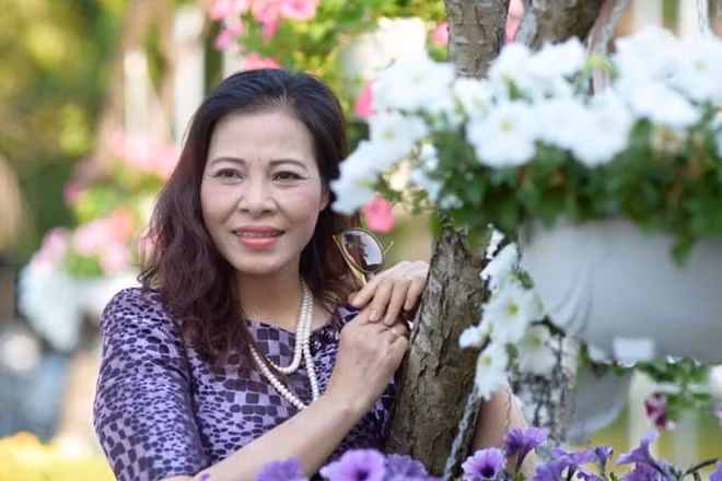 Nhà văn Vũ Minh Nguyệt.