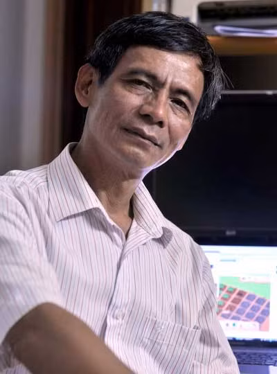 Nhà văn Nguyễn Trọng Luân (C,xtamthanhha@gmail.com)