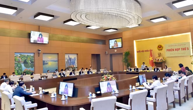 Toàn cảnh phiên họp. Ảnh: VGP/Nguyễn Hoàng
