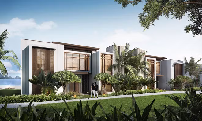 Dự án gồm 41 biệt thự và 60 căn hộ nghỉ dưỡng được thương hiệu quốc tế quản lý Dự án gồm 41 biệt thự và 60 căn hộ nghỉ dưỡng được thương hiệu quốc tế quản lý