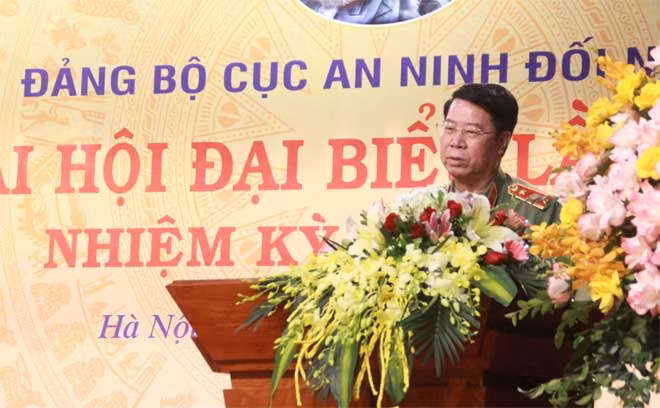 Thứ trưởng Bùi Văn Nam phát biểu tại Đại hội