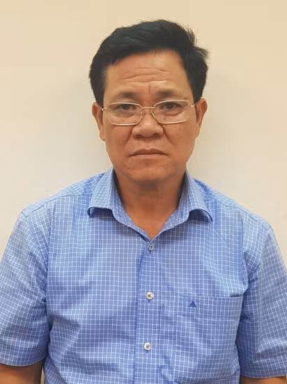 Bị can Đào Văn Hoành.