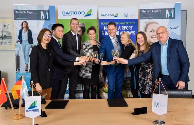 Bamboo Airways và Munich kỳ vọng hai đường bay thẳng Hà Nội – Munich và TP HCM – Munich sớm đi vào vận hành