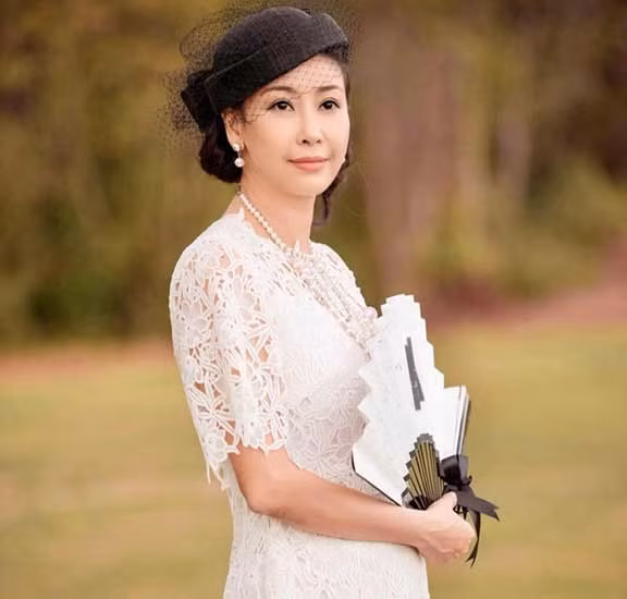 Cựu Hoa hậu Hà Kiều Anh.