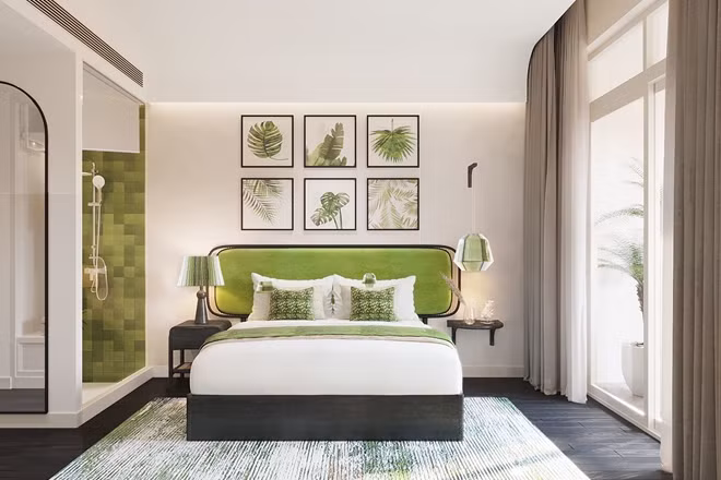 Thiết kế thời thượng của căn hộ The Hill là lợi thế đáng giá cho hoạt động kinh doanh Airbnb.