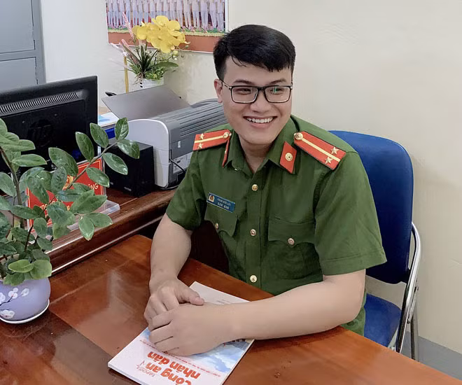Tác giả trẻ Phan Đức Lộc.