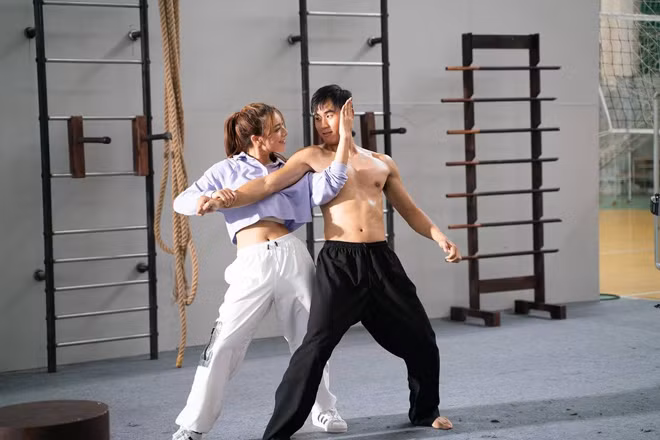 Cảnh trong phim “Võ sinh đại chiến”.