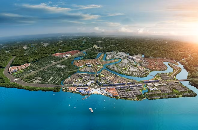Nằm trong vùng xanh sinh thái của Aqua City, Đảo Phượng Hoàng sở hữu thế đất giàu vượng khí và quy hoạch tiện ích thỏa mãn giá trị sống khỏe thể chất lẫn tinh thần