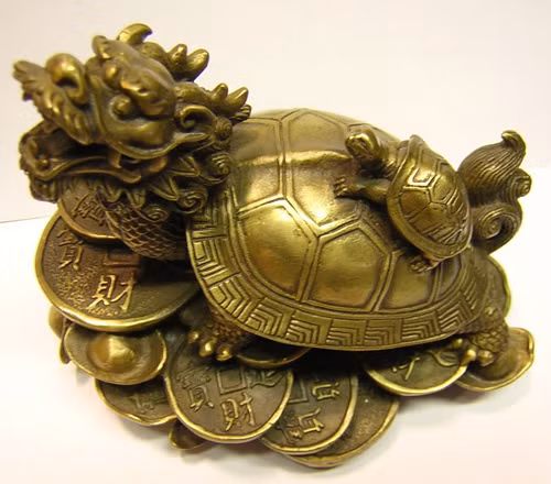 Tượng rùa phong thủy.