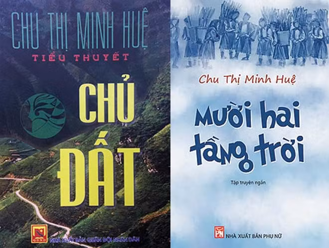 Hai tác phẩm được xuất bản gần đây của nhà văn Chu Thị Minh Huệ. Hai tác phẩm được xuất bản gần đây của nhà văn Chu Thị Minh Huệ.