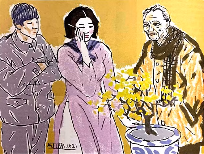 Minh họa: Đặng Tiến