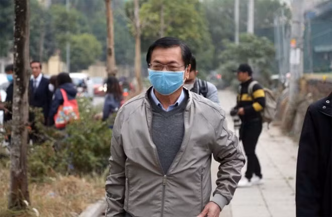 Bị cáo Vũ Huy Hoàng.