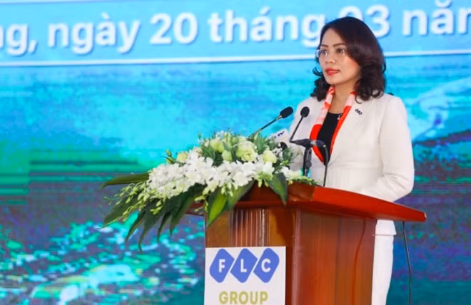Bà Hương Trần Kiều Dung – Phó Chủ tịch thường trực HĐQT Tập đoàn FLC
