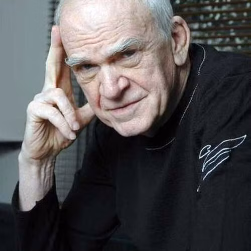 Nhà văn Milan Kundera.