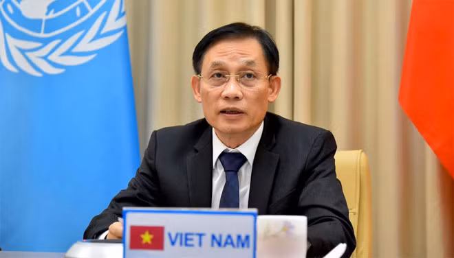 Thứ trưởng Ngoại giao Lê Hoài Trung đã tham dự và phát biểu tại Phiên thảo luận mở Cấp cao trực tuyến của Hội đồng Bảo an Liên hợp quốc.