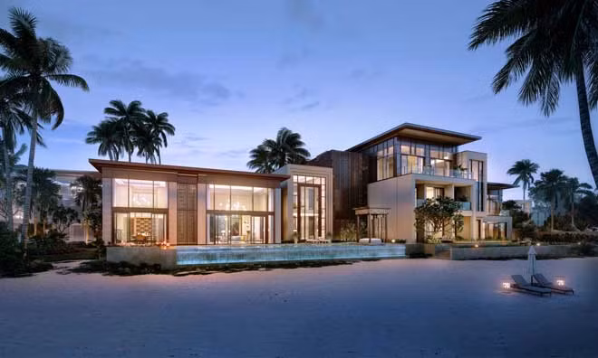 Phối cảnh Dinh thự Tổng tống - Presidential Villa.